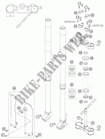 FRONT FORK / TRIPLE CLAMP for HVA FS 650 E 2005