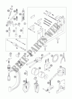SPECIFIC TOOLS (ENGINE) for HVA FS 450 S 2007
